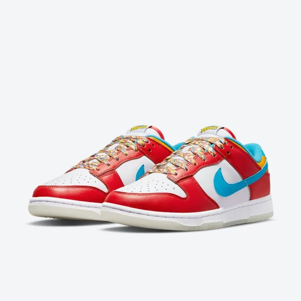 LeBron James x Fruity Pebbles x Dunk Low “Habanero Red” DH8009-600